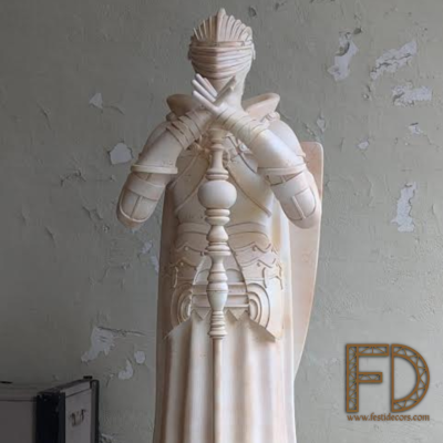 Reine — Pièce d'échec 3D