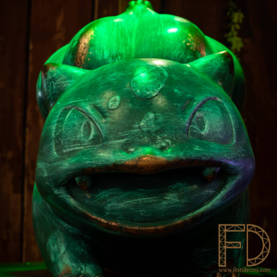 Statue vert-de-gris — Bulbizarre