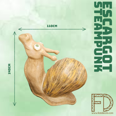 Petit escargot en polystyrène
