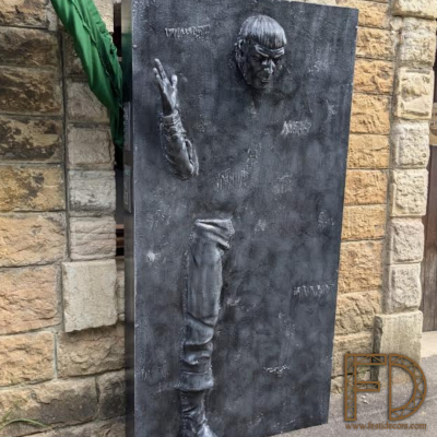 Capitaine Kirk en carbonite